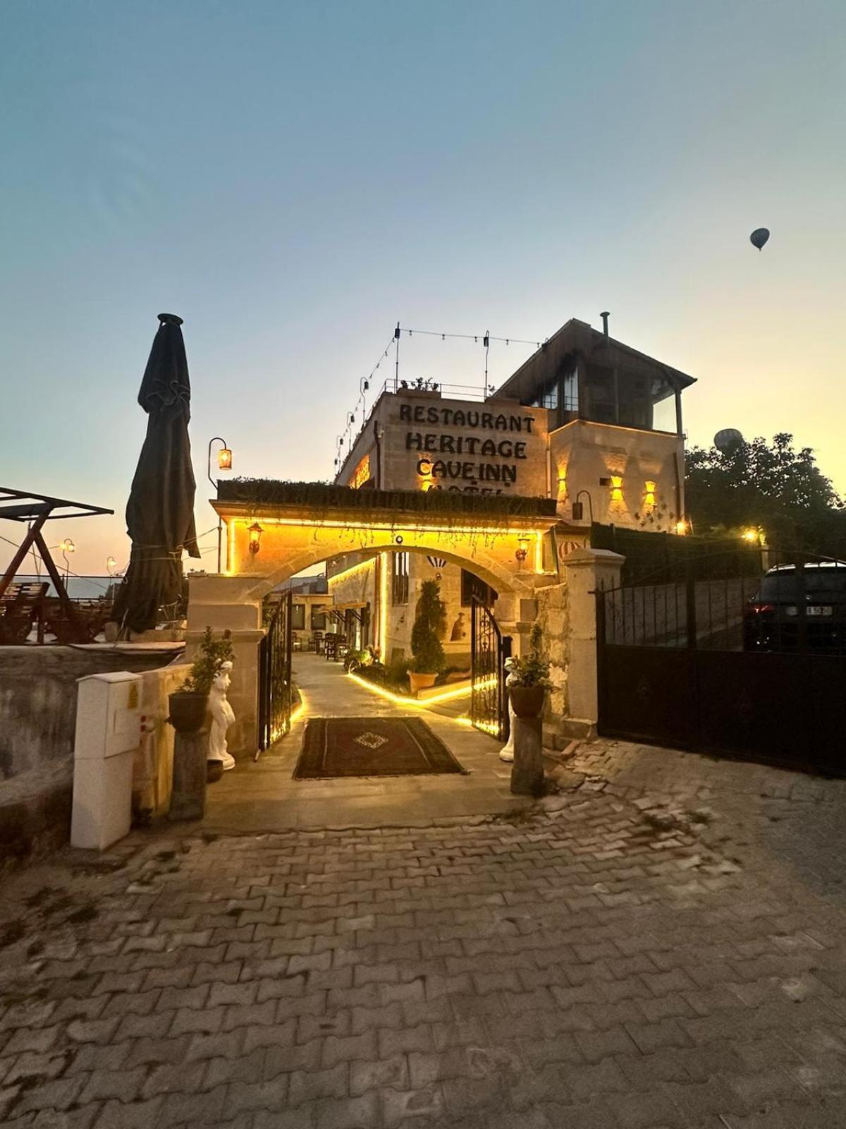 Heritage Cave Inn Hotel Гьореме Екстериор снимка