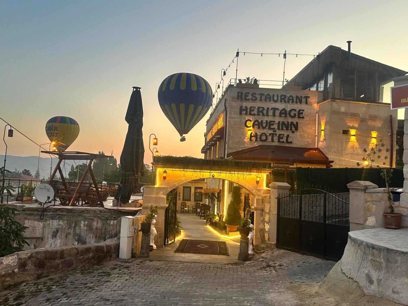 Heritage Cave Inn Hotel Гьореме Екстериор снимка