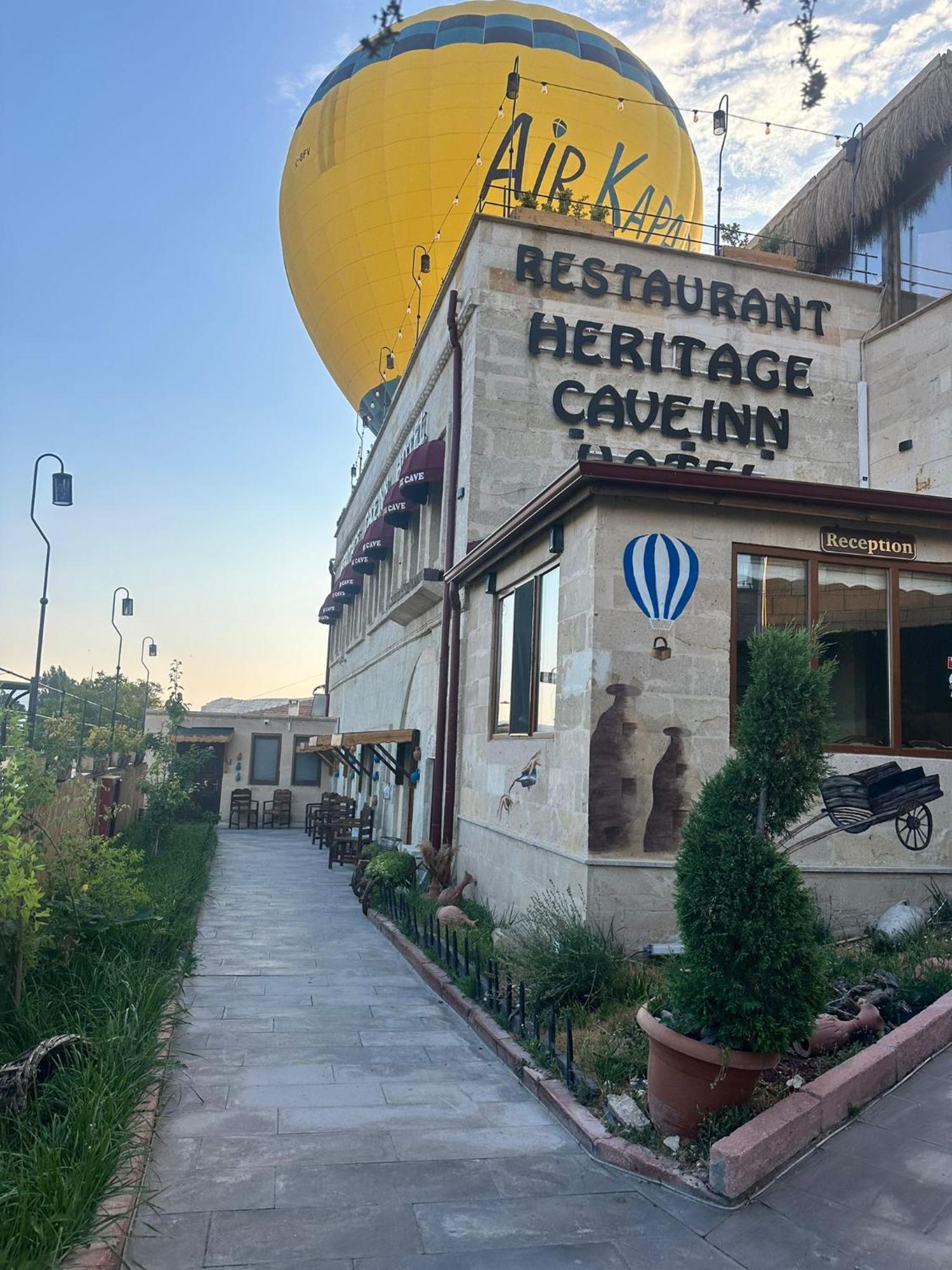 Heritage Cave Inn Hotel Гьореме Екстериор снимка